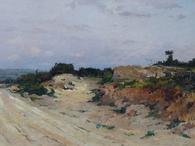 1848-Alfred Casile - Paesaggio in riva al mare - Museo delle Belle Arti di Marsiglia